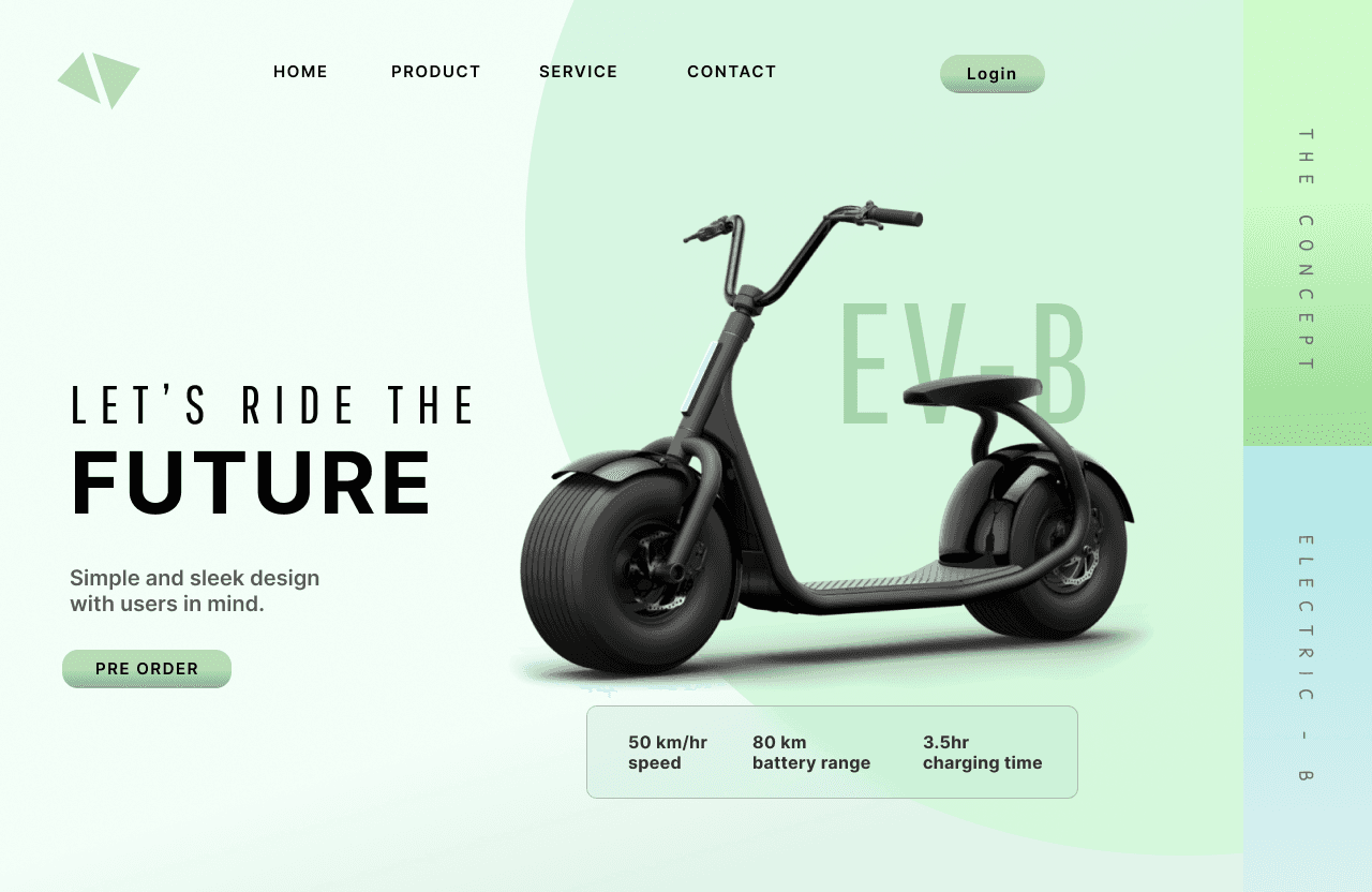 EV-B – Electric Vehicle Concept